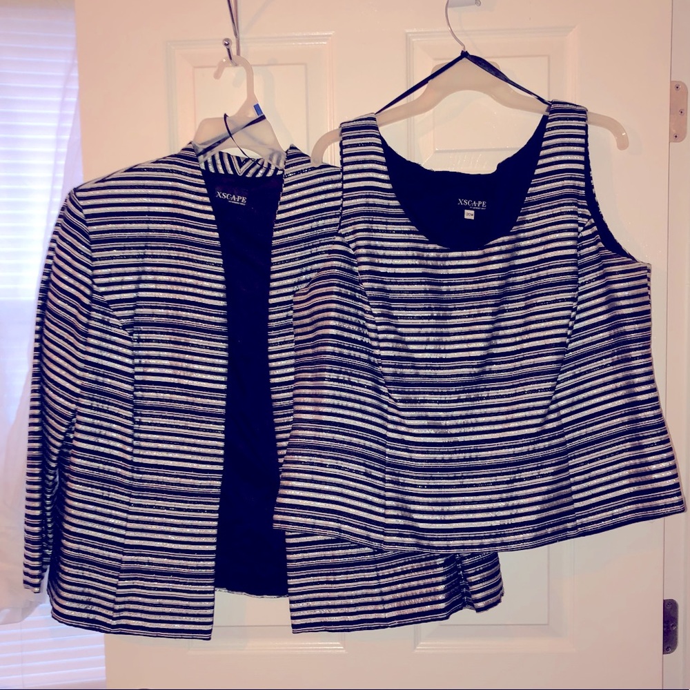 Women’s jacket and top